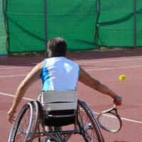 Wheelchair Sports Playing Sport In A